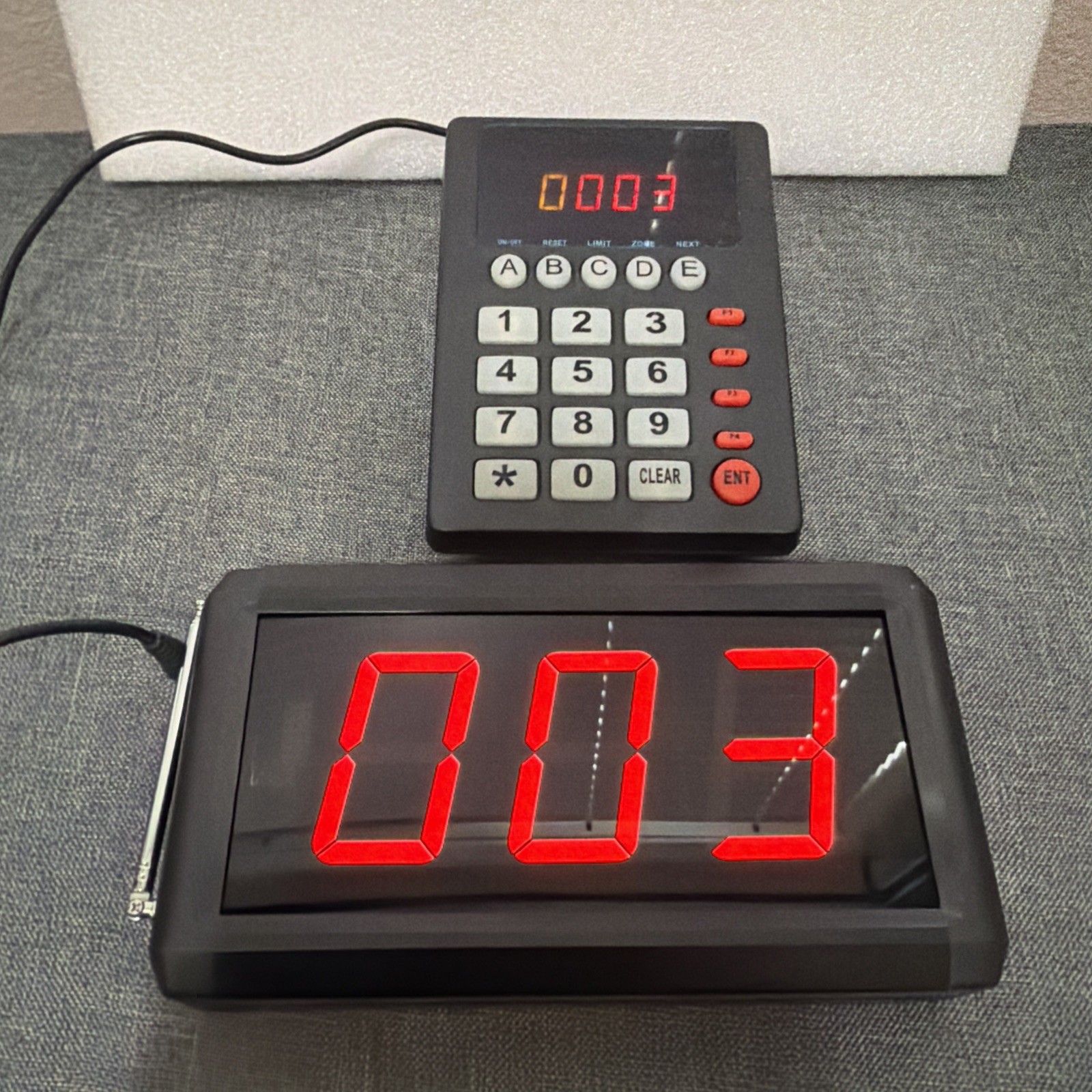 SERVICE CALLING SYSTEM (NUMBER CALLING) FOR DMV