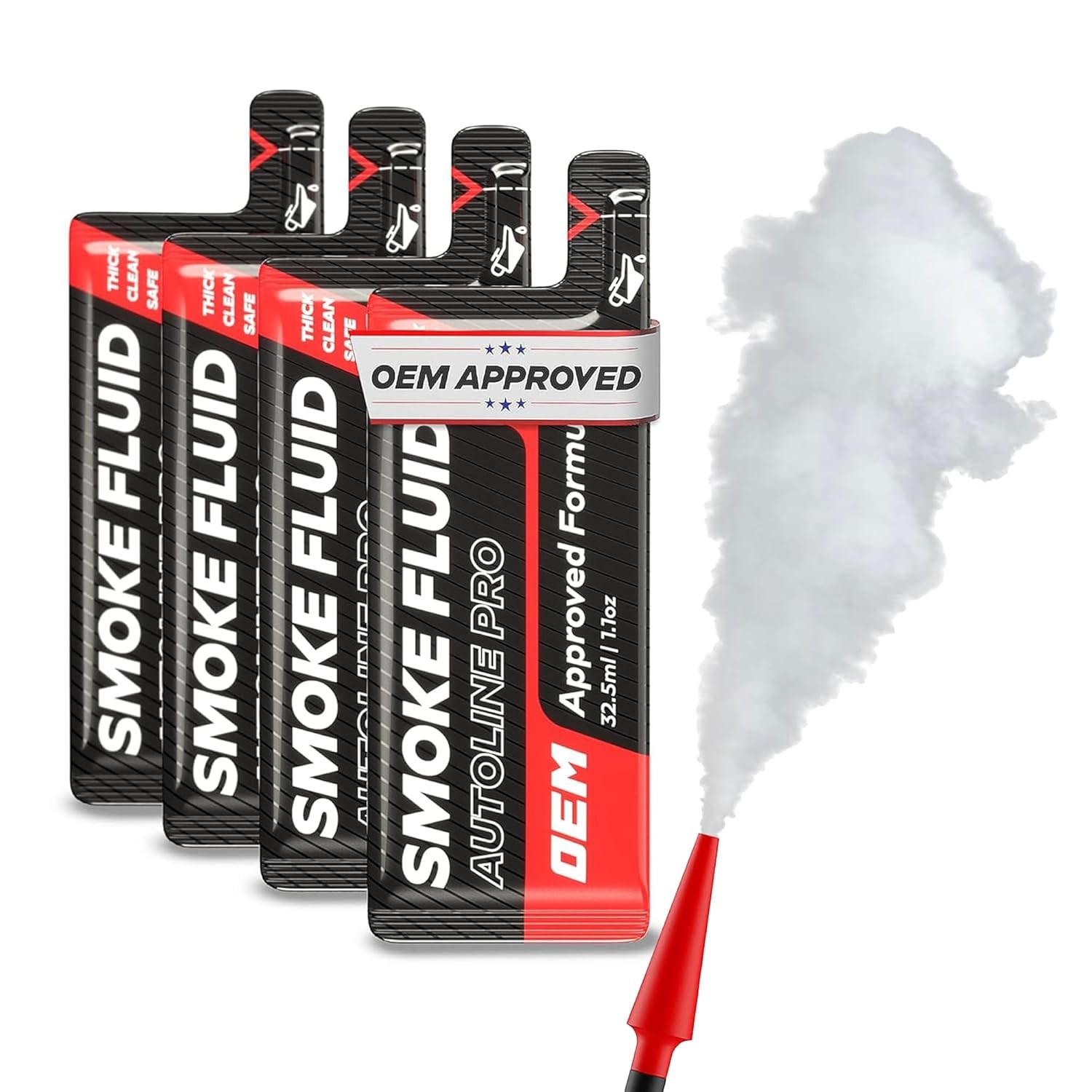 Automotive Smoke Machine Fluid 4.4oz EVAP Leak Detector Thick Clean Output