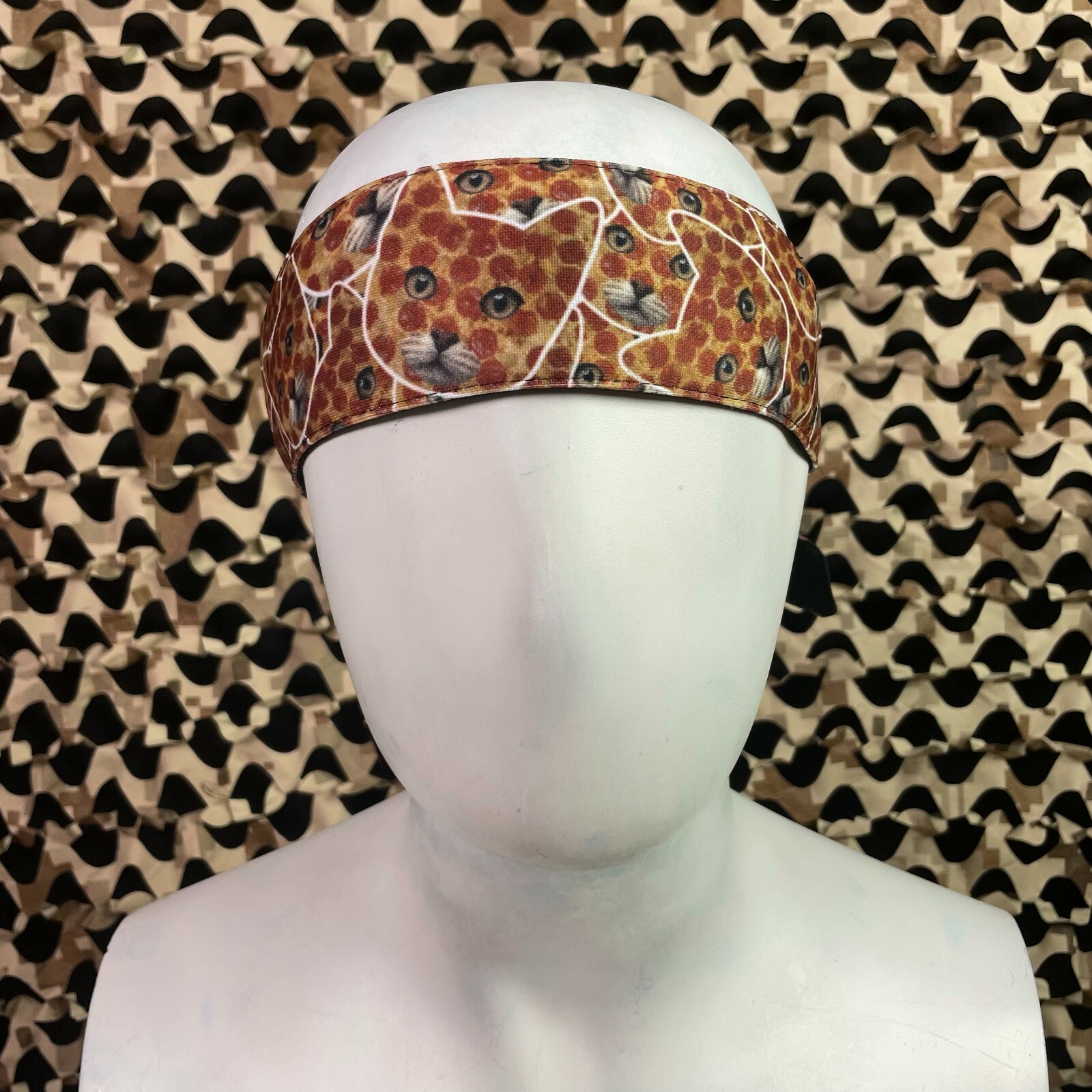 NEW HK Army Headband - Pizza Cat