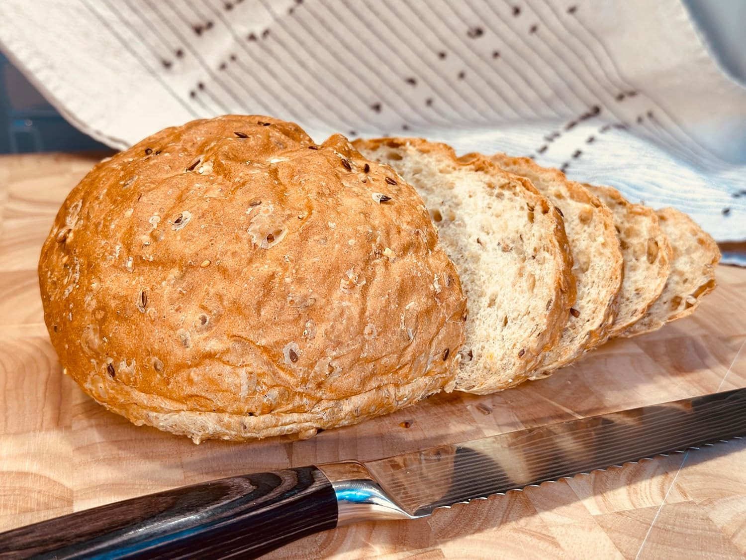 8 Grain Bread Mix - All-Natural Multigrain Baking Mix for Bread Machine