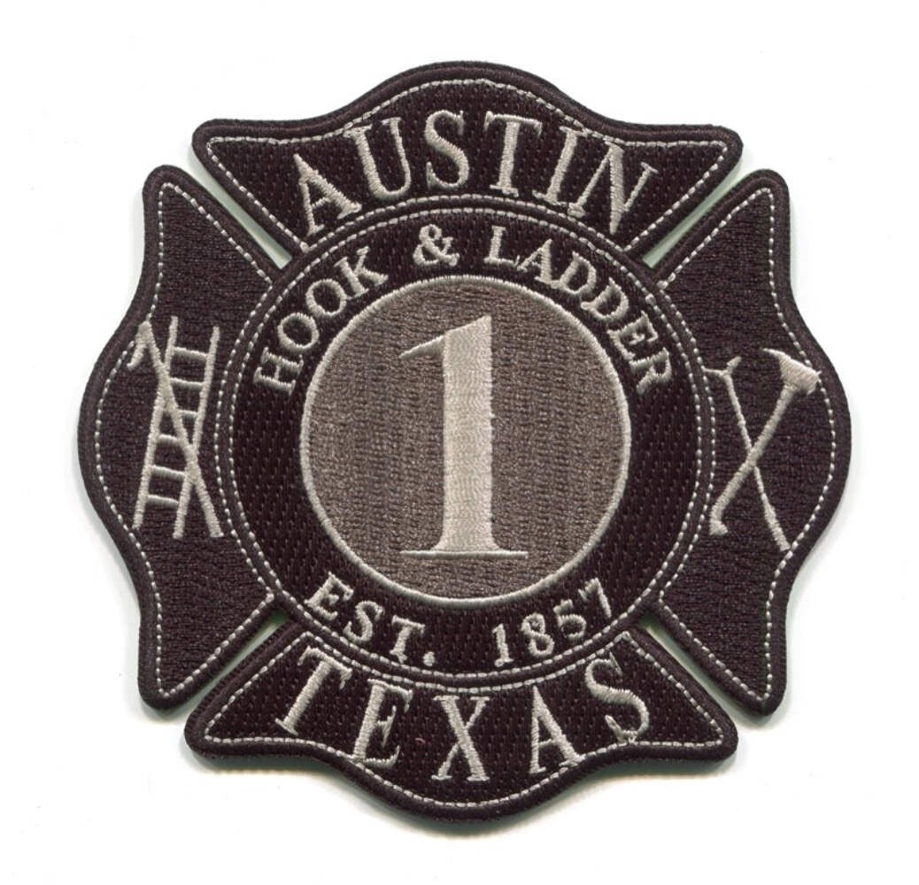 Austin Fire Department Station 1 Hook and Ladder Patch Texas TX