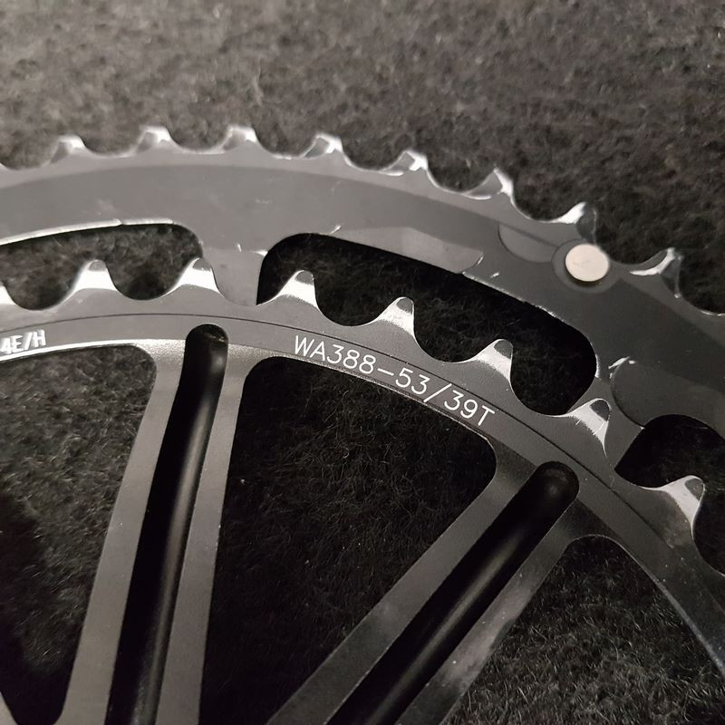 CANNONDALE SPIDERING 53/39D Plates (Ref 1439)