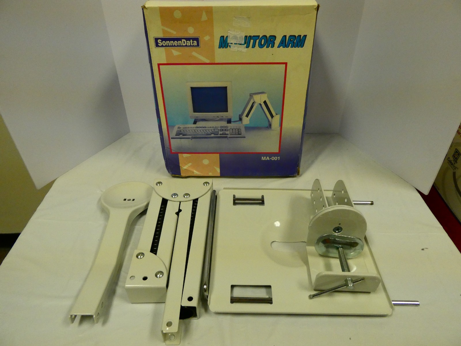 Vtg SonnenData Monitor Arm MA-001 For 12-14’ Monitors New Open Box!