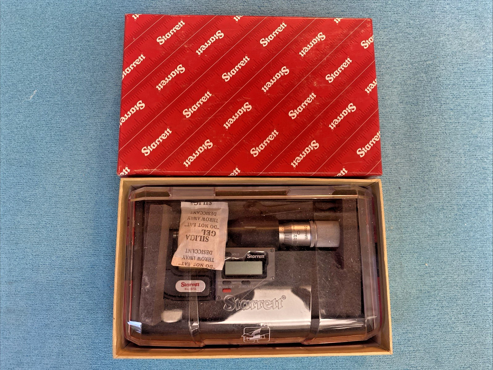 Starrett 3732XFL-1 0-1" Electronic Micrometer