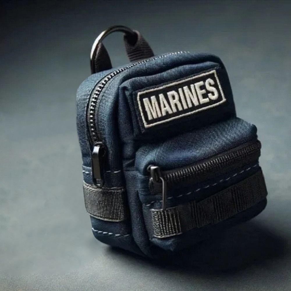 Mini Backpack Keychain Multipurpose Coin Purse Backpack Key Bag Outdoor