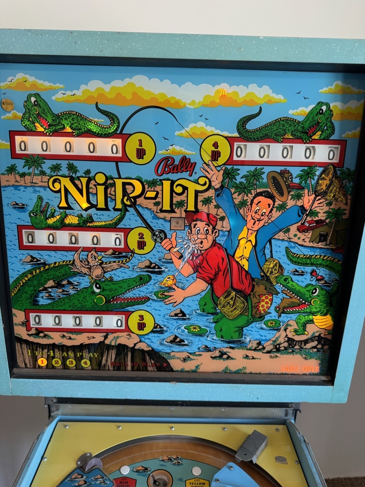 Bally's Nip-it Pinball Machine (1972)