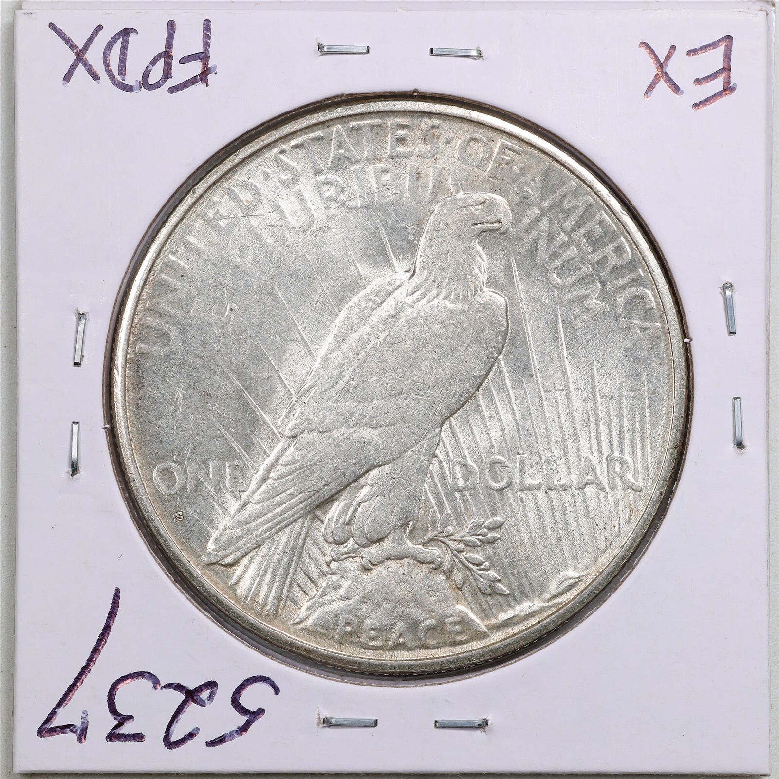 1926-S $1 Peace Silver Dollar in Choice AU+ Condition #5237