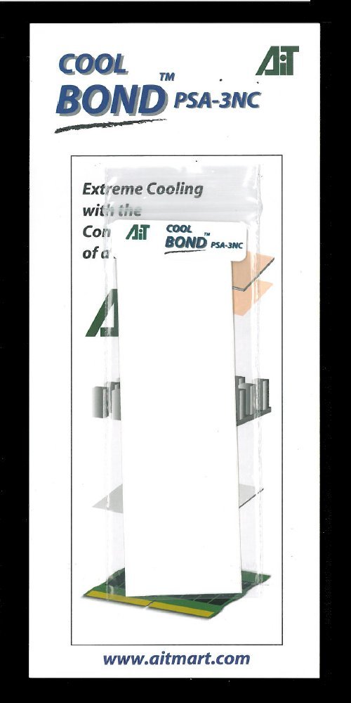 AI Technology COOL-BOND PSA-3NC Thermal Adhesive Tape Pad Interface TIM