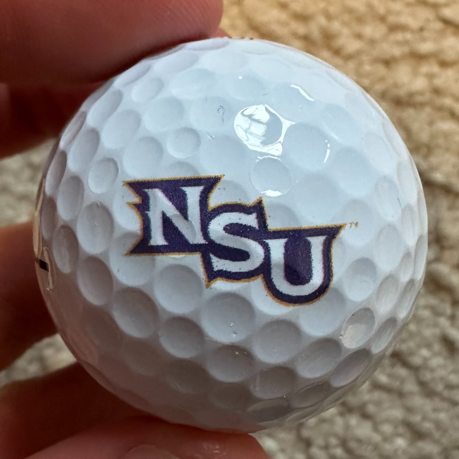 Northwestern State Demons NCAA Logo Golf Ball (TaylorMade)