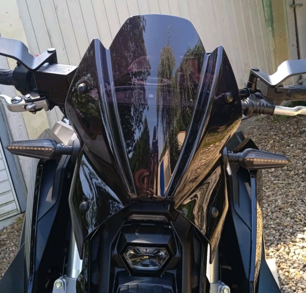 Windshield Windscreen For Suzuki GSX-S950 GSX-S1000 2021-2026 Black