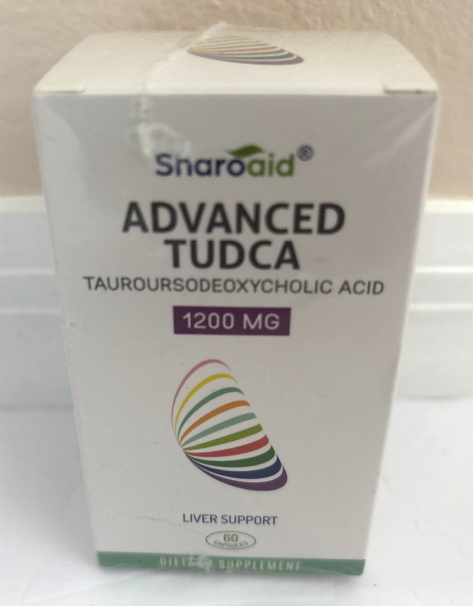 Sharoaid Advanced TUDCA 1200mg Liver Detox and Cleanse Digestive Health New