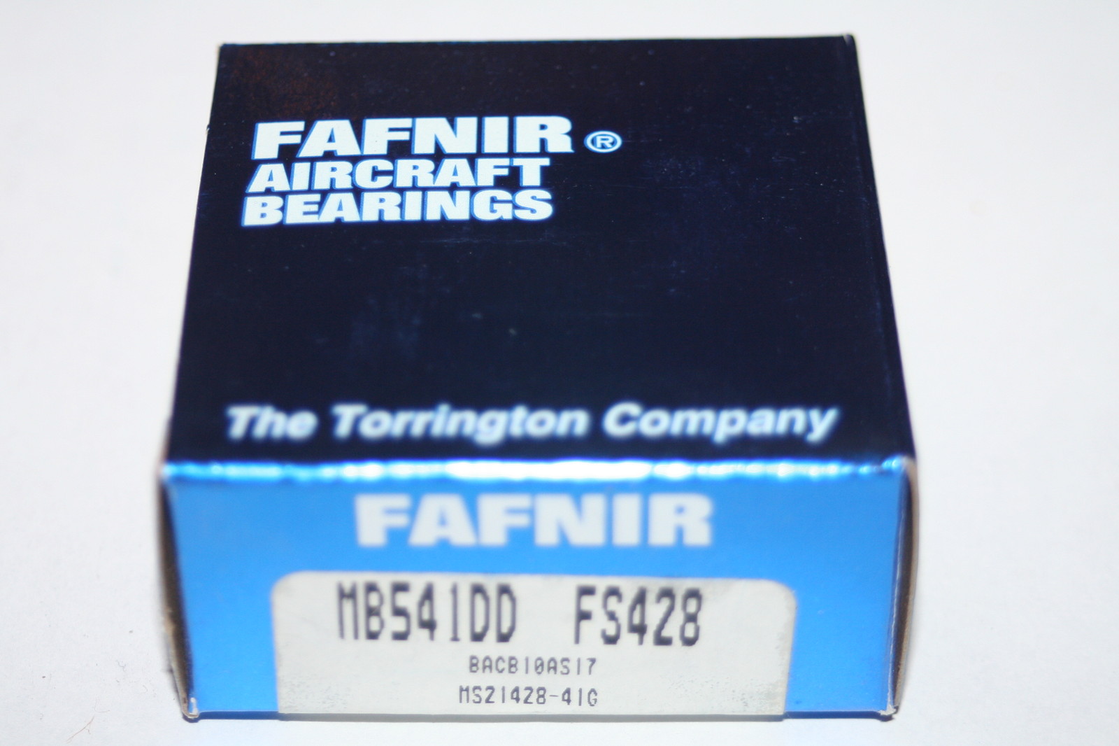 Fafnir Torrington MB541DD FS428 Aircraft Bearing MS212428-41G  BACB10AS17  * NEW