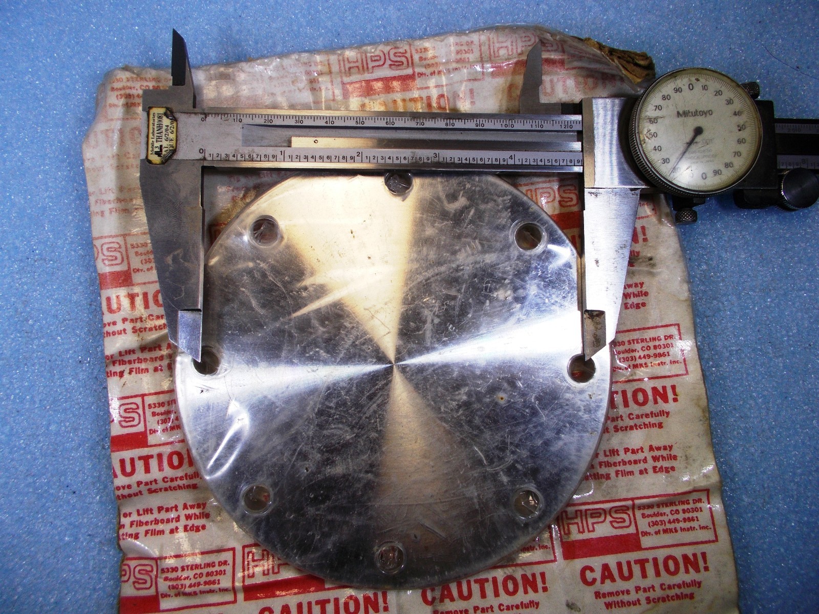 New HPS 304 Stainless Steel Non-rotatable Flange ISO-80-000N Nonrotatable Flange