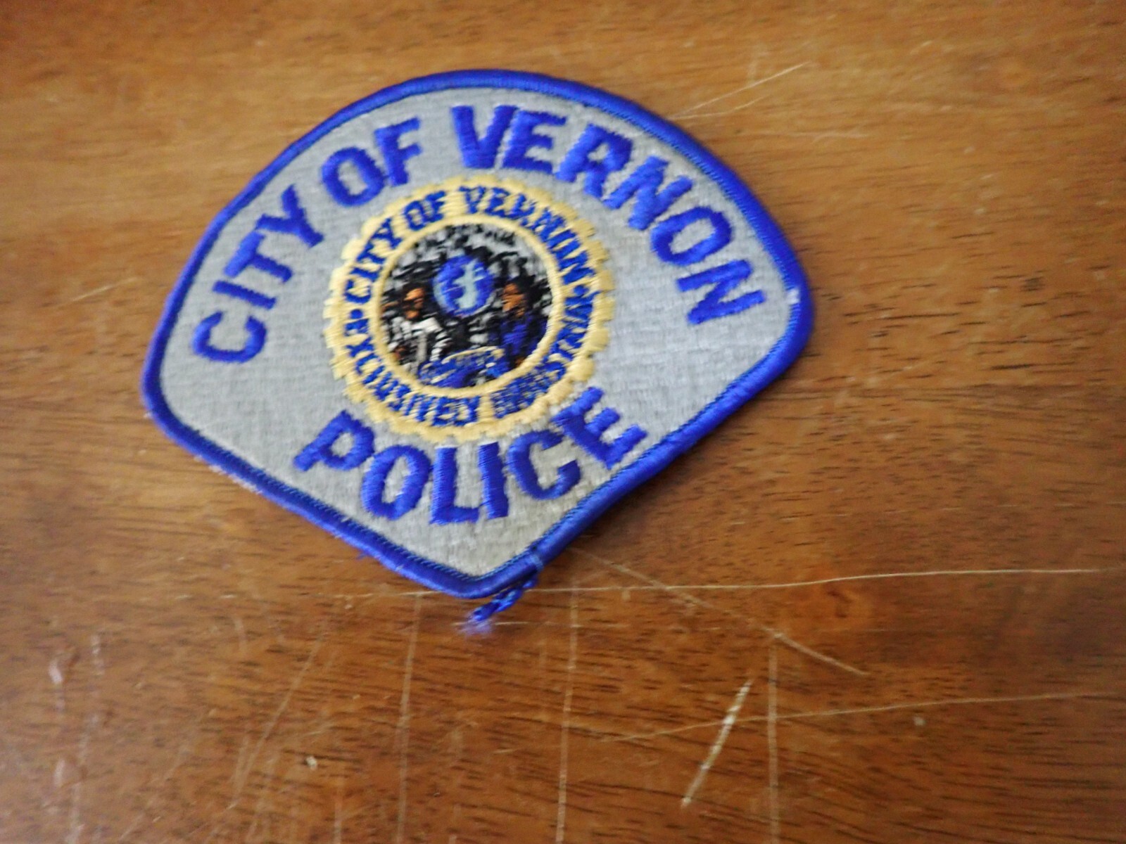 VINTAGE VERNON CALIFORNIA COLECTIBLE   OBSOLETE SHOULDER  PATCH  BX 2#2