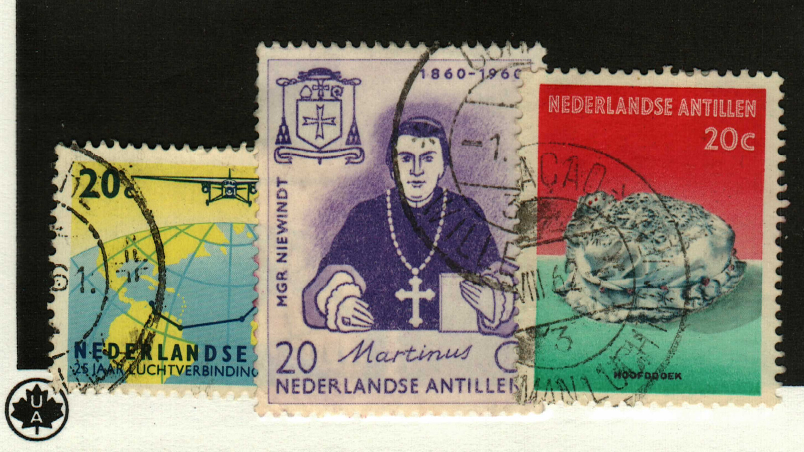Netherlands Antilles #266, 270, 278 used