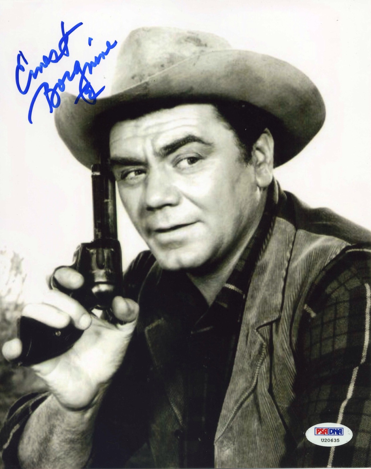 ERNEST BORGNINE Signed 8x10 Authentic Photo PSA/DNA #U20635