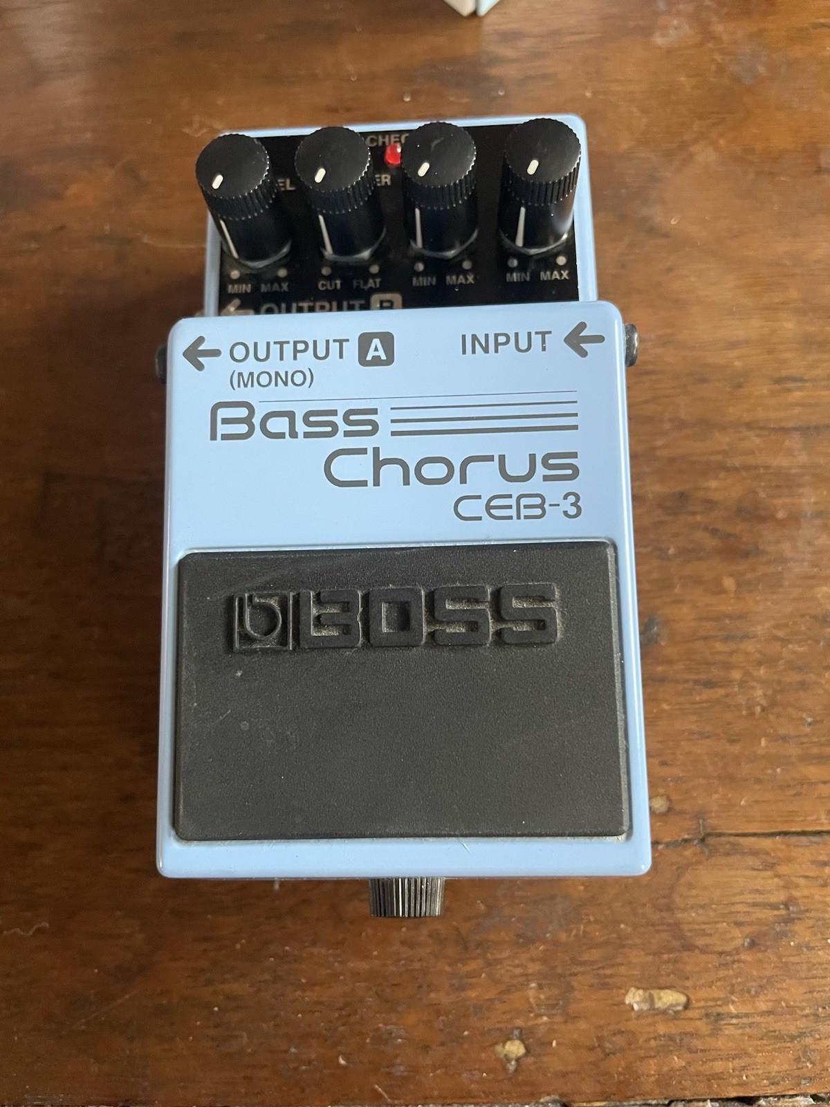 Boss CEB-3 Bass Chorus Pedal Unit Only Without Cable