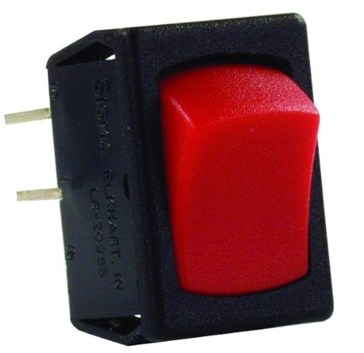 12795 Red/Black SPST Mini On/Off Switch