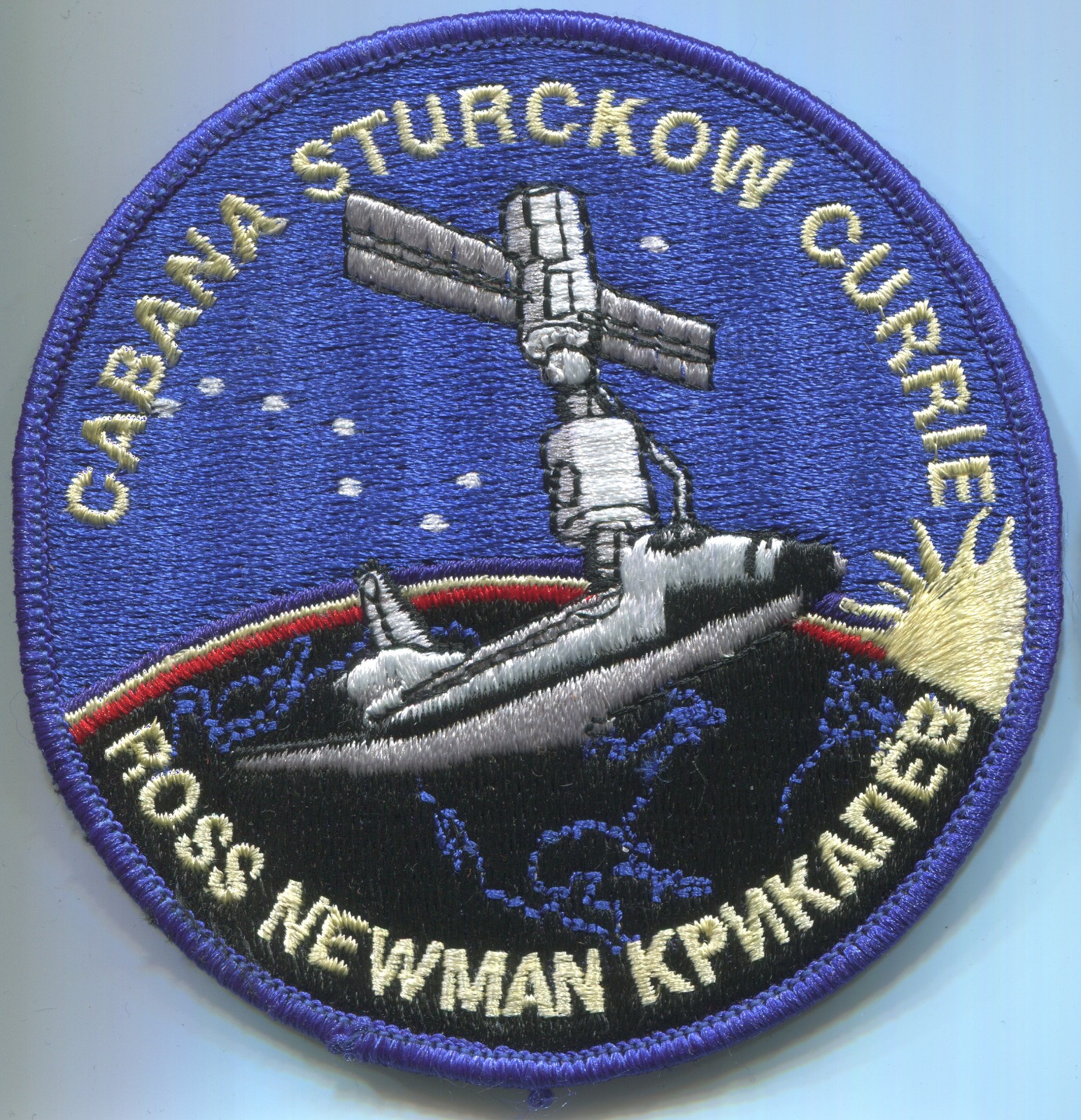 P179 STS-88 Shuttle Mission International Space Station, vintage unused patch