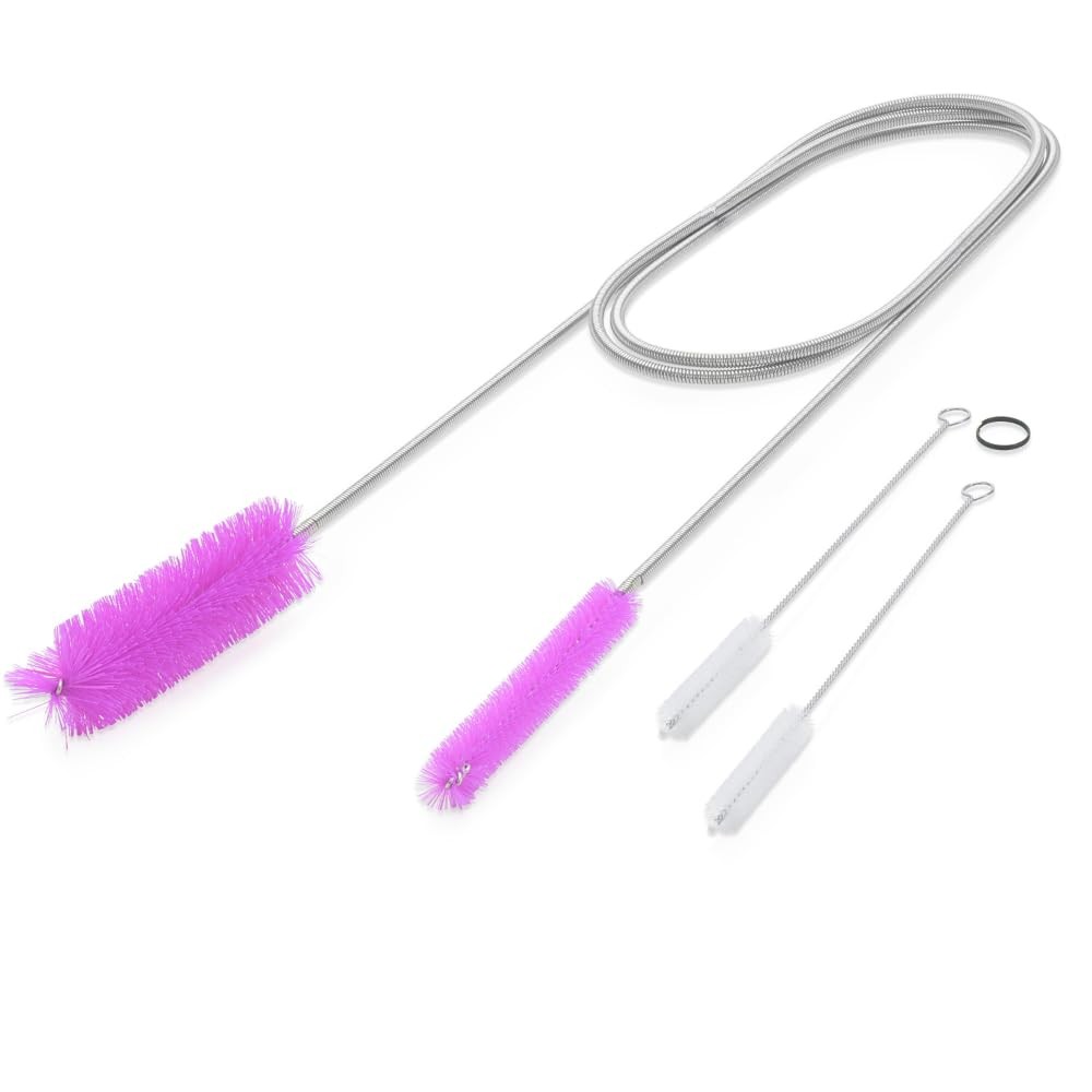 Flexible Drain Cleaning Brush (72" Long) for Drains, Purple 6 Feet (72 inches)