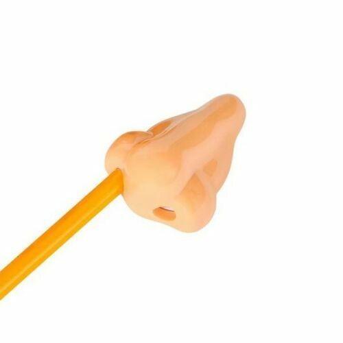 2pcs Nose Shaped Pencil Sharpener Novelty Prank Gag Gift