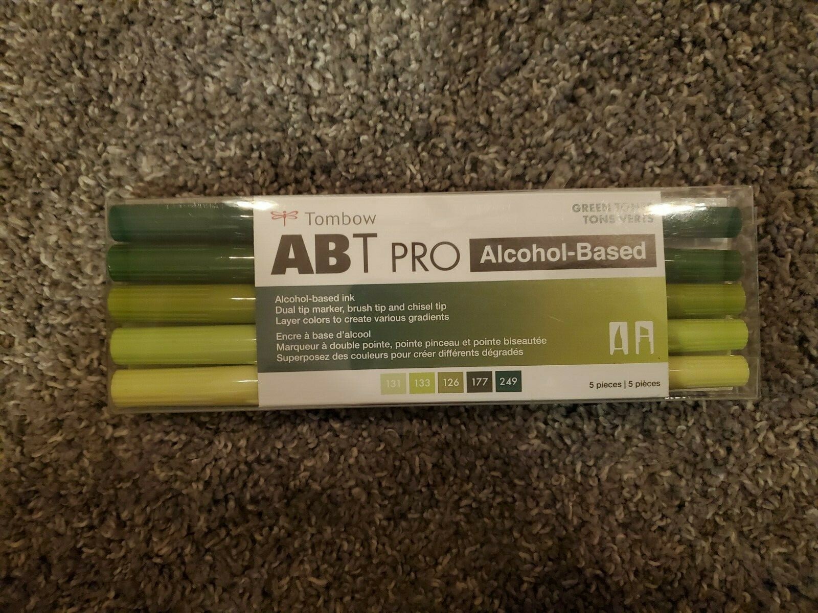 Tombow ABT Pro Dual Tip Marker, Green Tones 56971