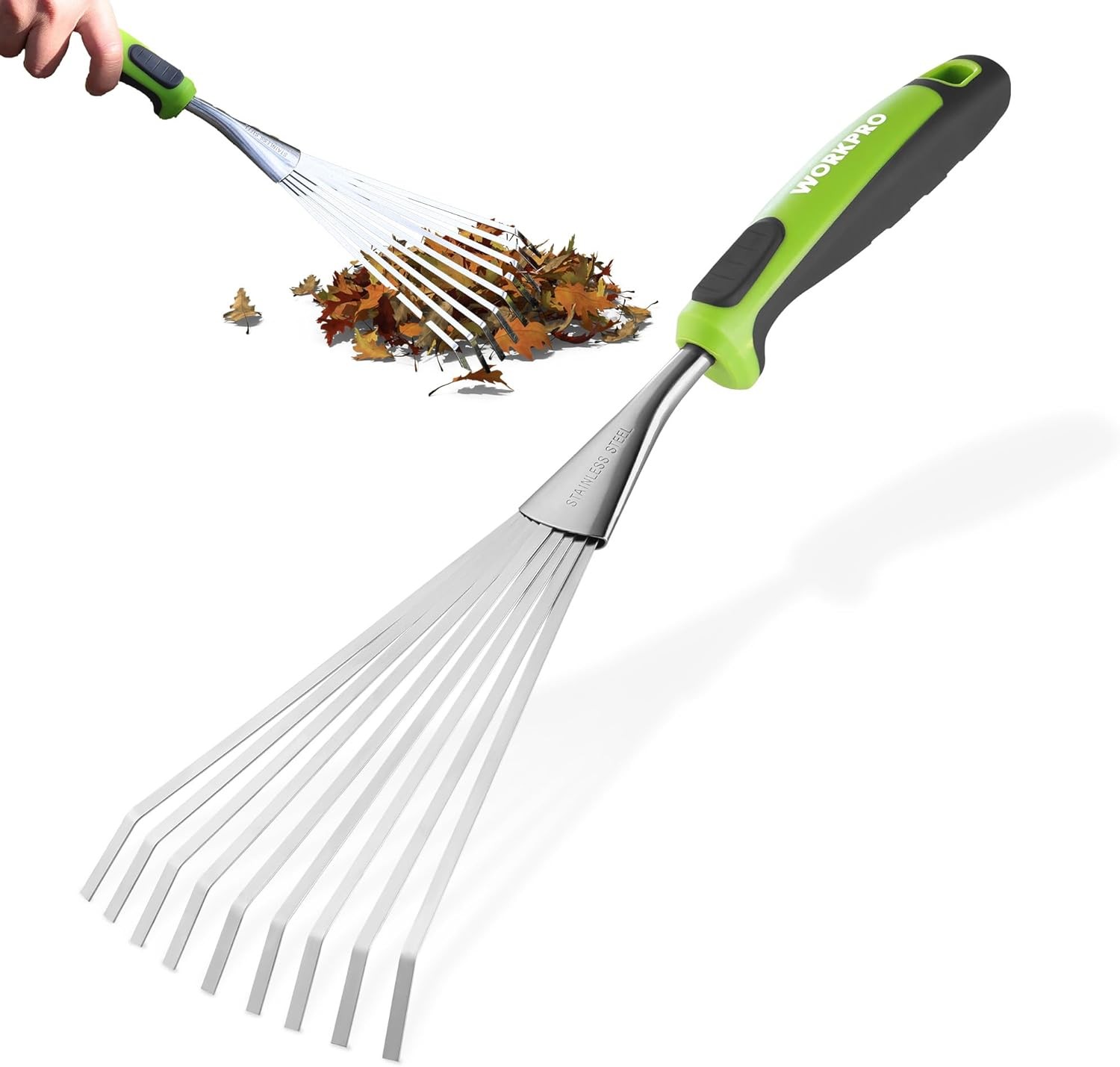 Comfortable soft grip handle, solid durable structure
