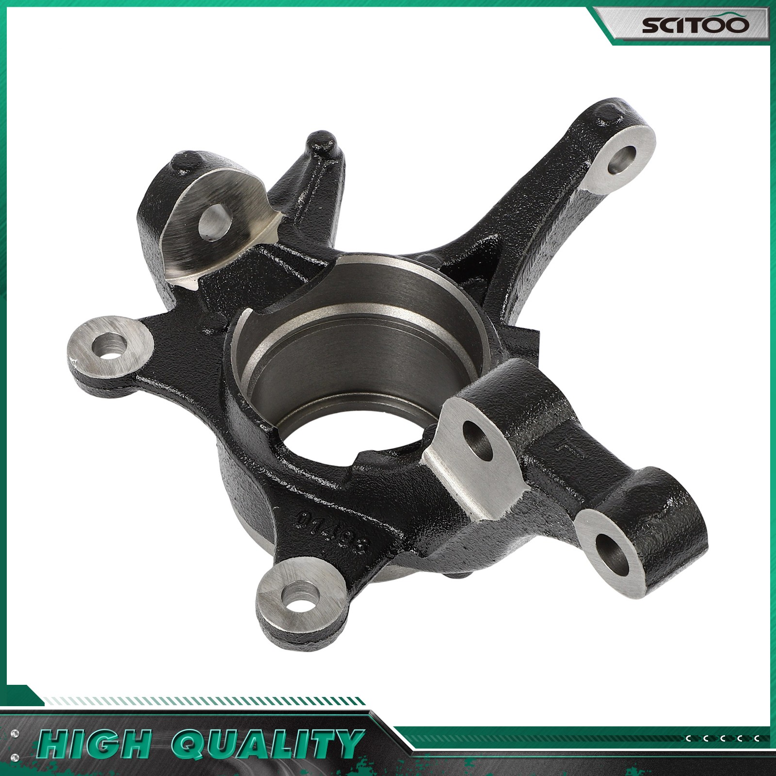 (1) Front Left Driver Steering Knuckle For Hyundai Elantra Elantra GT 2013-2014