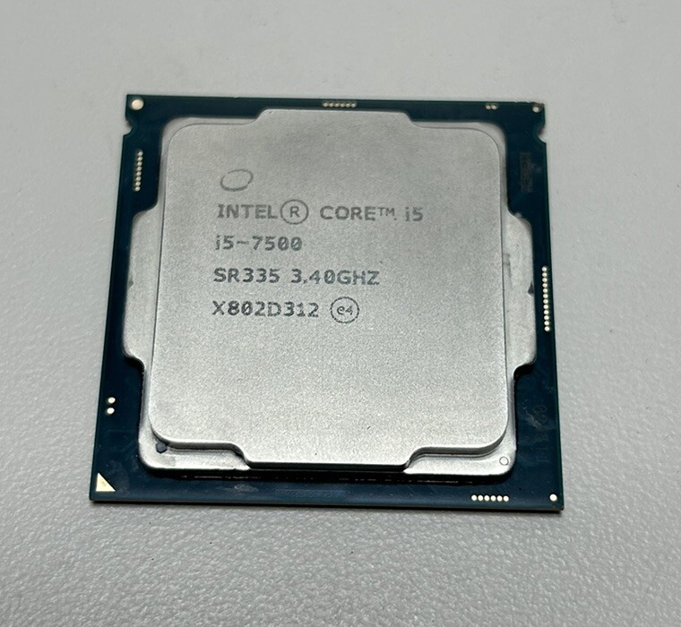 Intel Core i5-7500 (SR335) - 3.4GHz Quad Core 6MB Cache Socket LGA 1151 CPU