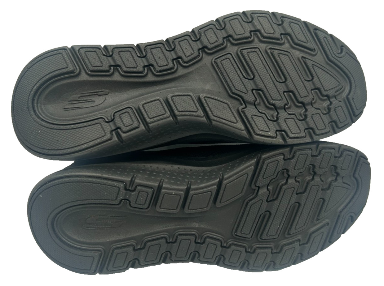 Skechers Men's Slip-Ins Arch Fit 2.0 Crayn Walking Shoes Black Size:10.5 88R