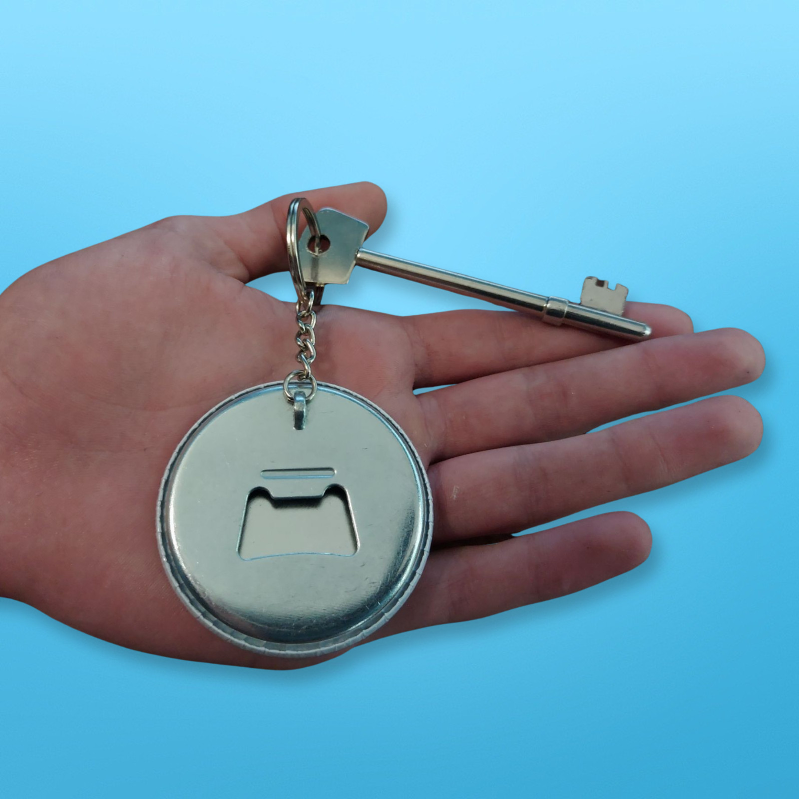 OFFICIAL CROSSFIT WANKER - 58mm KEYRING BOTTLE OPENER