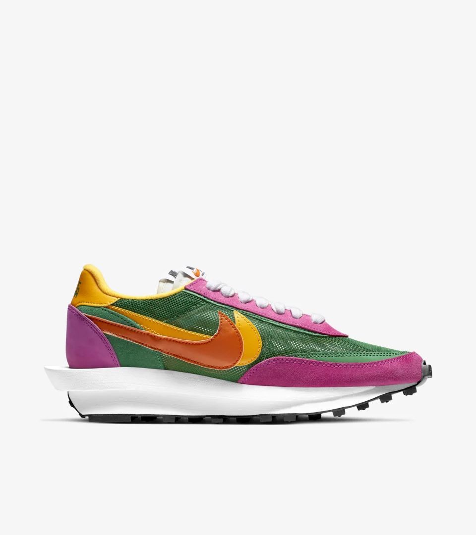 sacai × NIKE LDV WAFFLE PINE GREEN BV0073-301 Men's US3.5-14 NEW