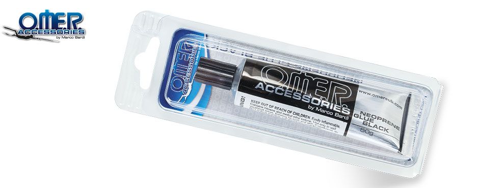 Omer Black Neoprene Glue Repair Sealant for Wetsuits & Drysuits 1 Unit