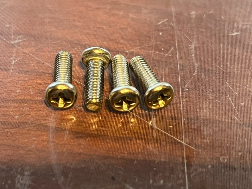 New Non-OEM TV Stand Mounting Screws (x4) for Toshiba 50C350KU 55C350KU