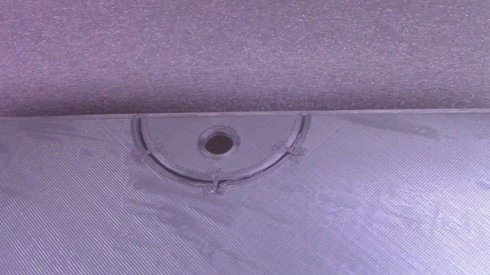 Aqueon Center (Megaflow) Overflow Lid Single Pack 3D Printed Light Gray
