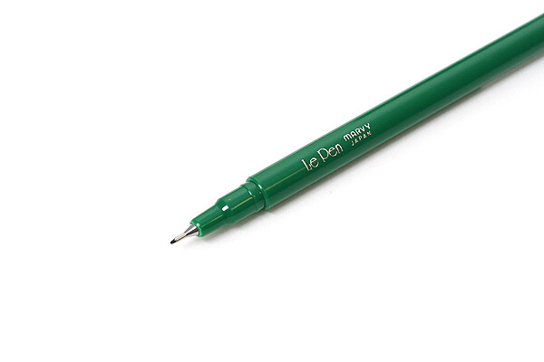 4300S-4 Marvy LePen Art Marker, Micro Fine Plastic Tip, Green, Pack of 5