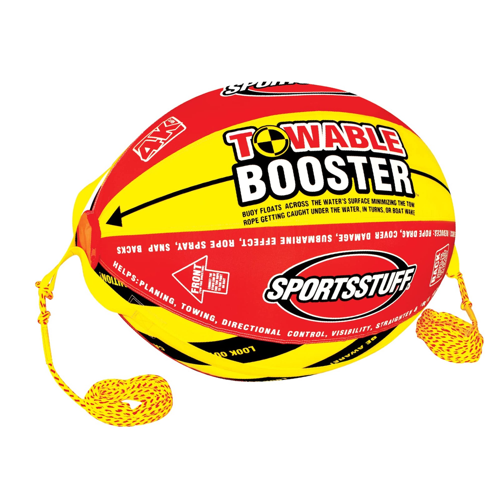 SportsStuff Booster Towable Tube Ball Towable Rope for Lift and Visibility, 60