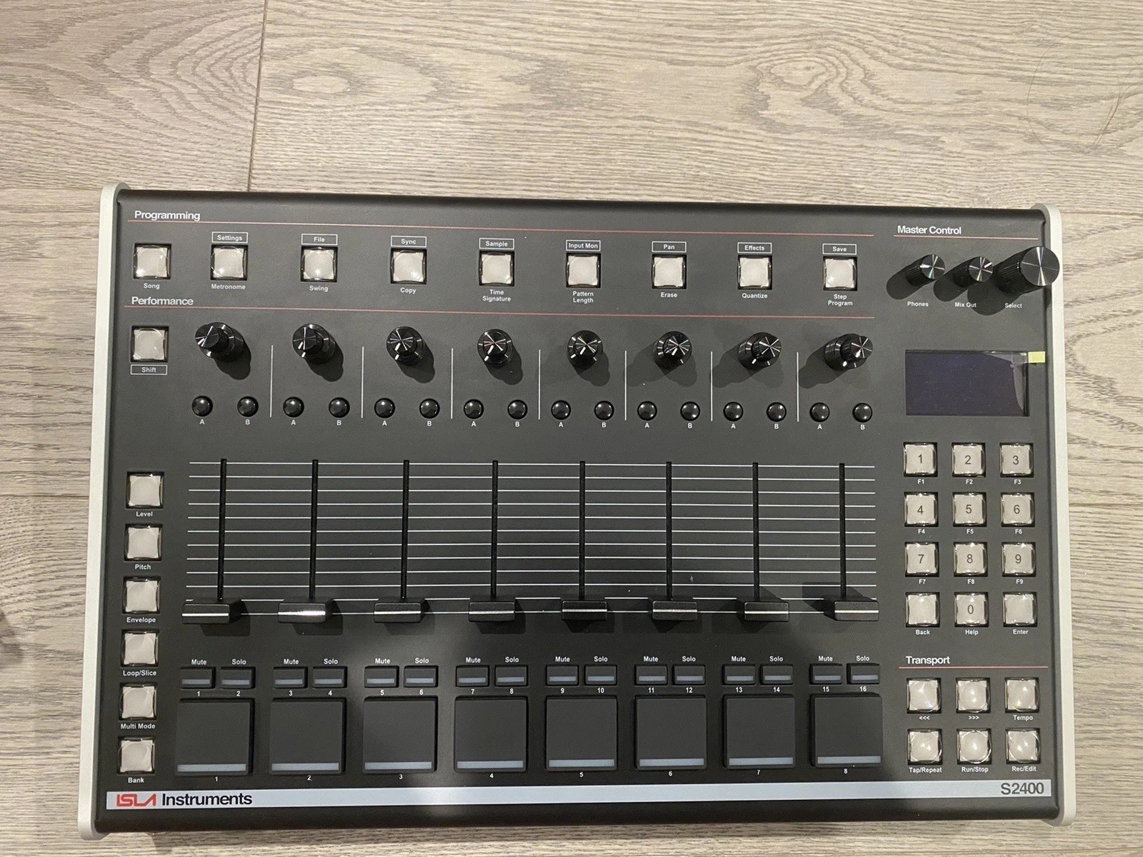 Isla Instruments S2400 Desktop Performance Sampler and Drum Machine