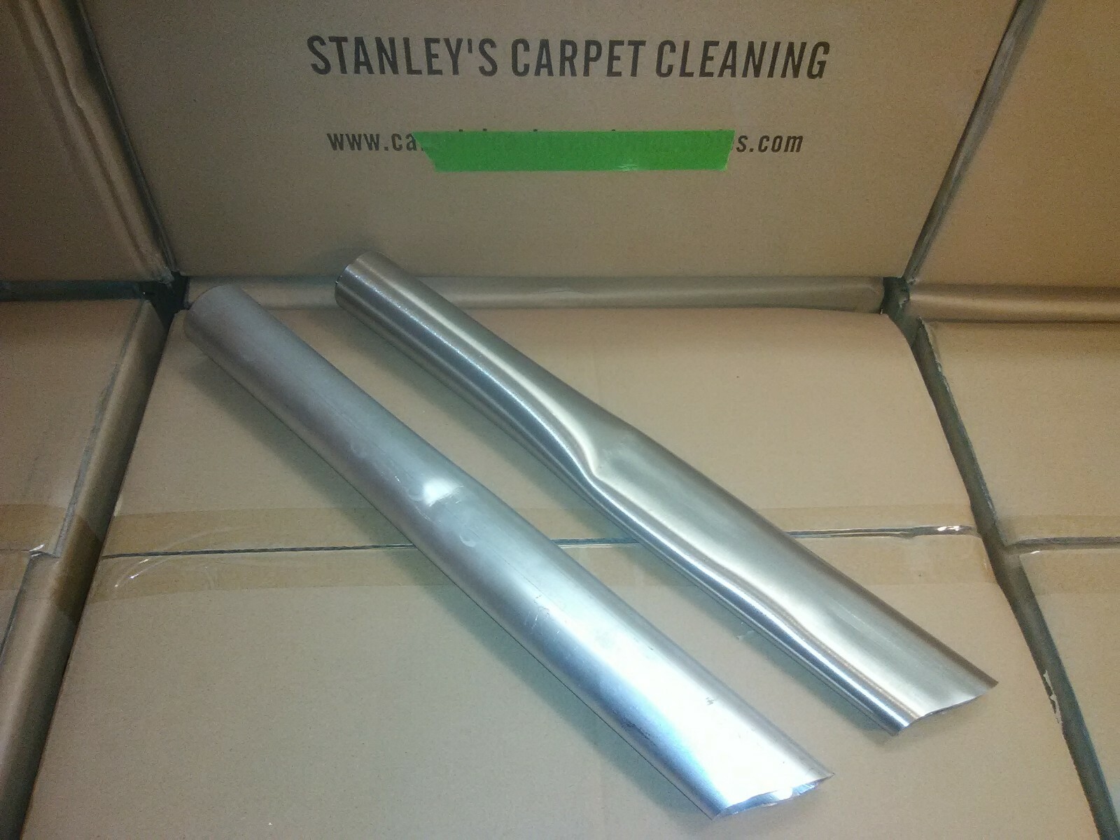 ALUMINIUM AND STAINLESS  CREVICE  vacuum tool 15" car wash detail 1 1/2 inch od