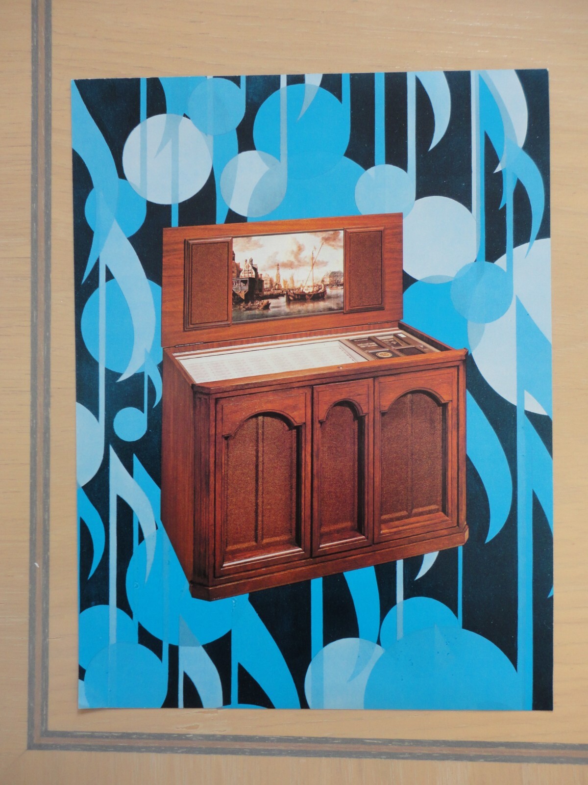 Kentwood Jukebox Flyer Original Magazine Pull Out Advertisement
