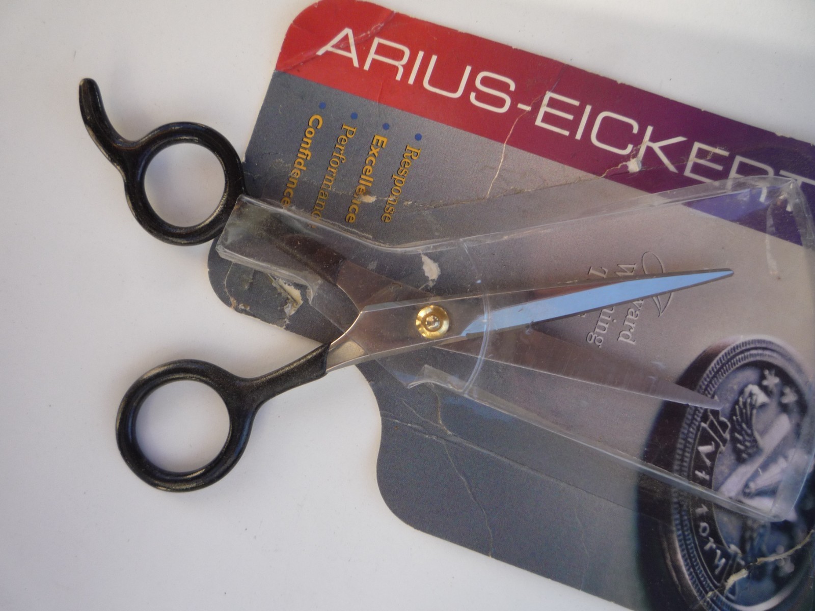 Arius Eickert Olympic Series Silver 5.5 Comfort Grip Scissors #8100-5