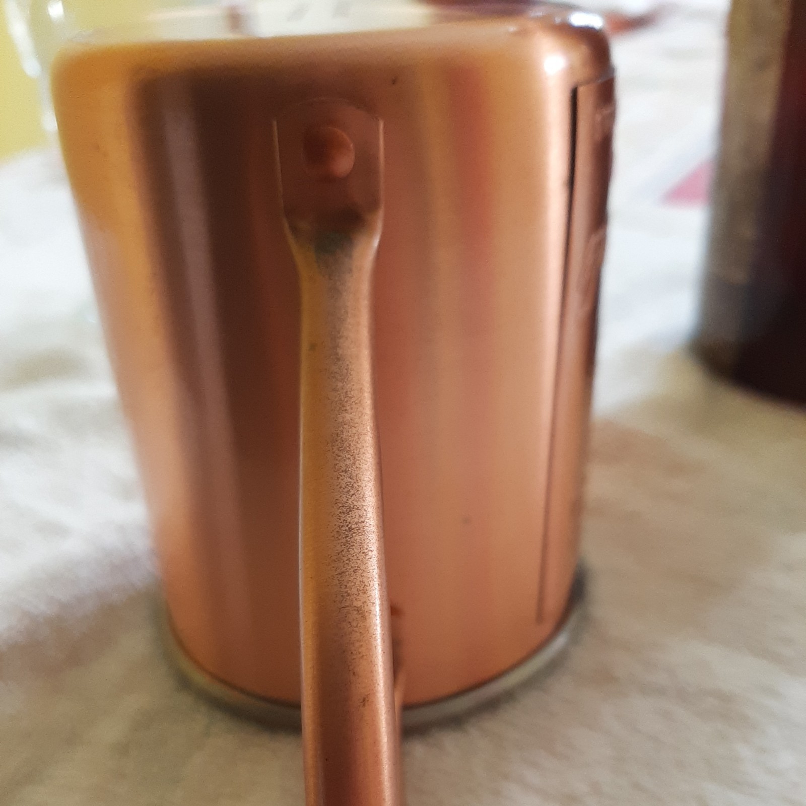 Titos Handmade Vodka Solid Copper Mug Cup Austin Texas Moscow Mule