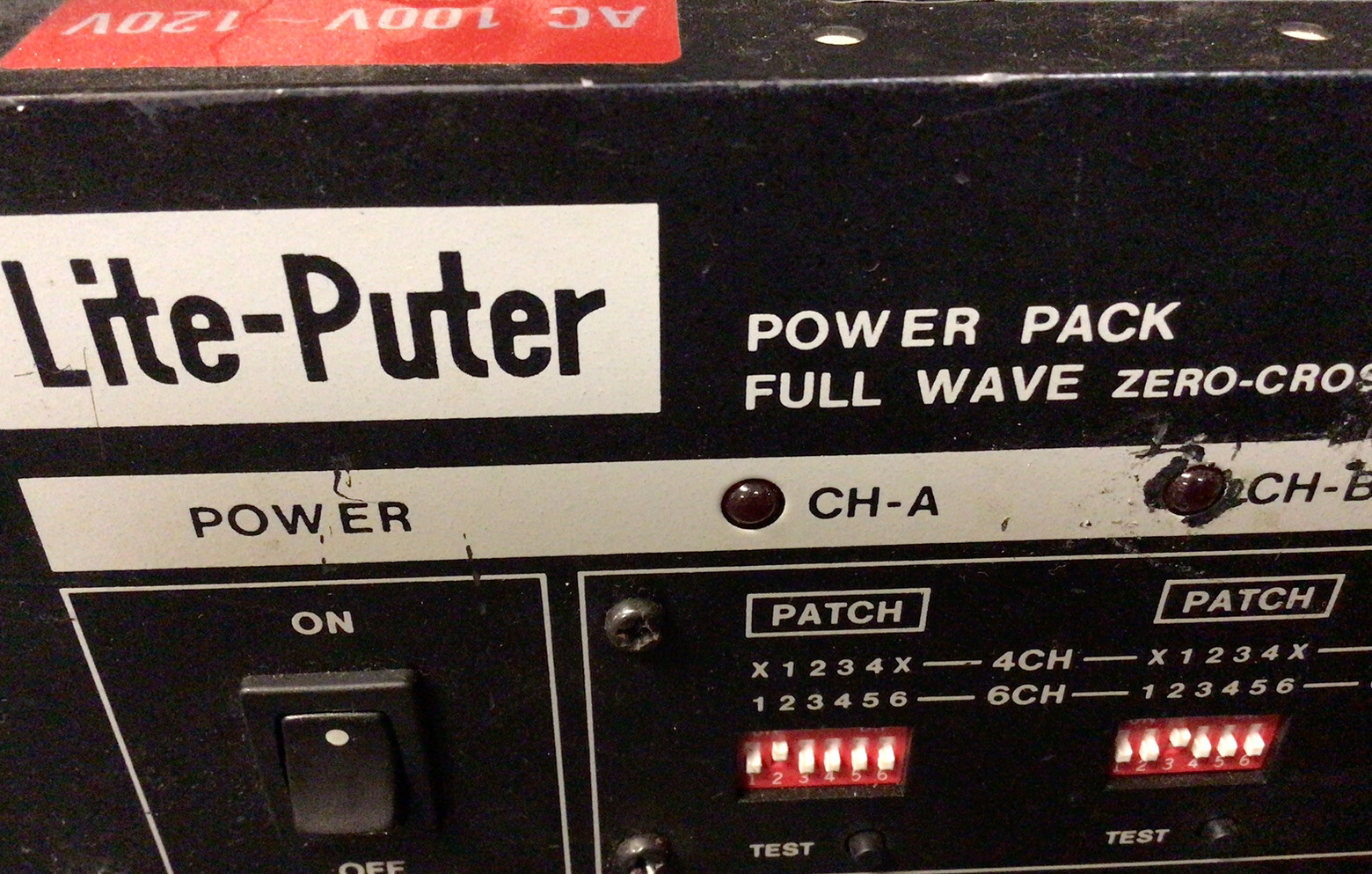 Lite Puter P-406 Power Pack Full Wave Serial 970324449