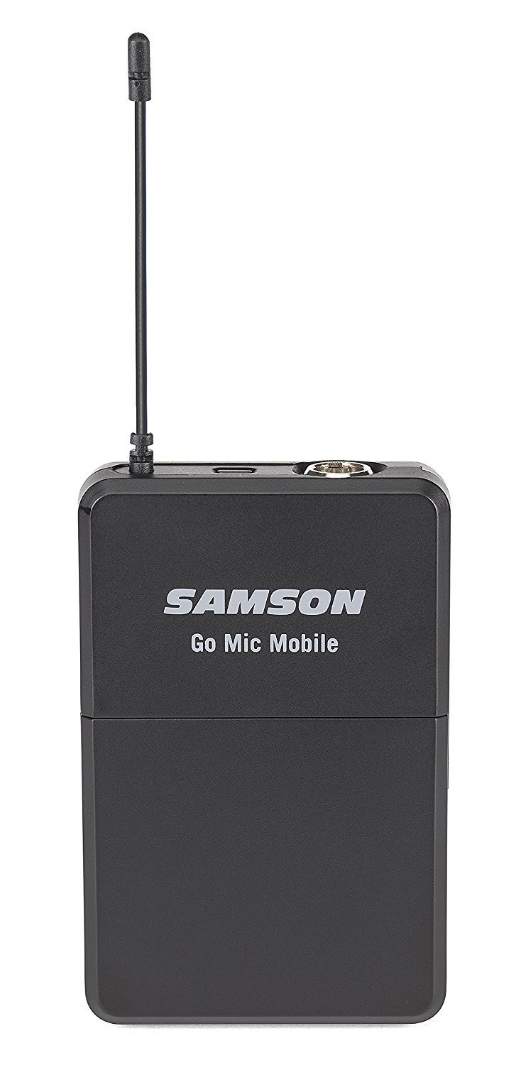 Samson Go Mic Mobile PXD2 Wireless Beltpack Transmitter with LM8 Lavalier Mic