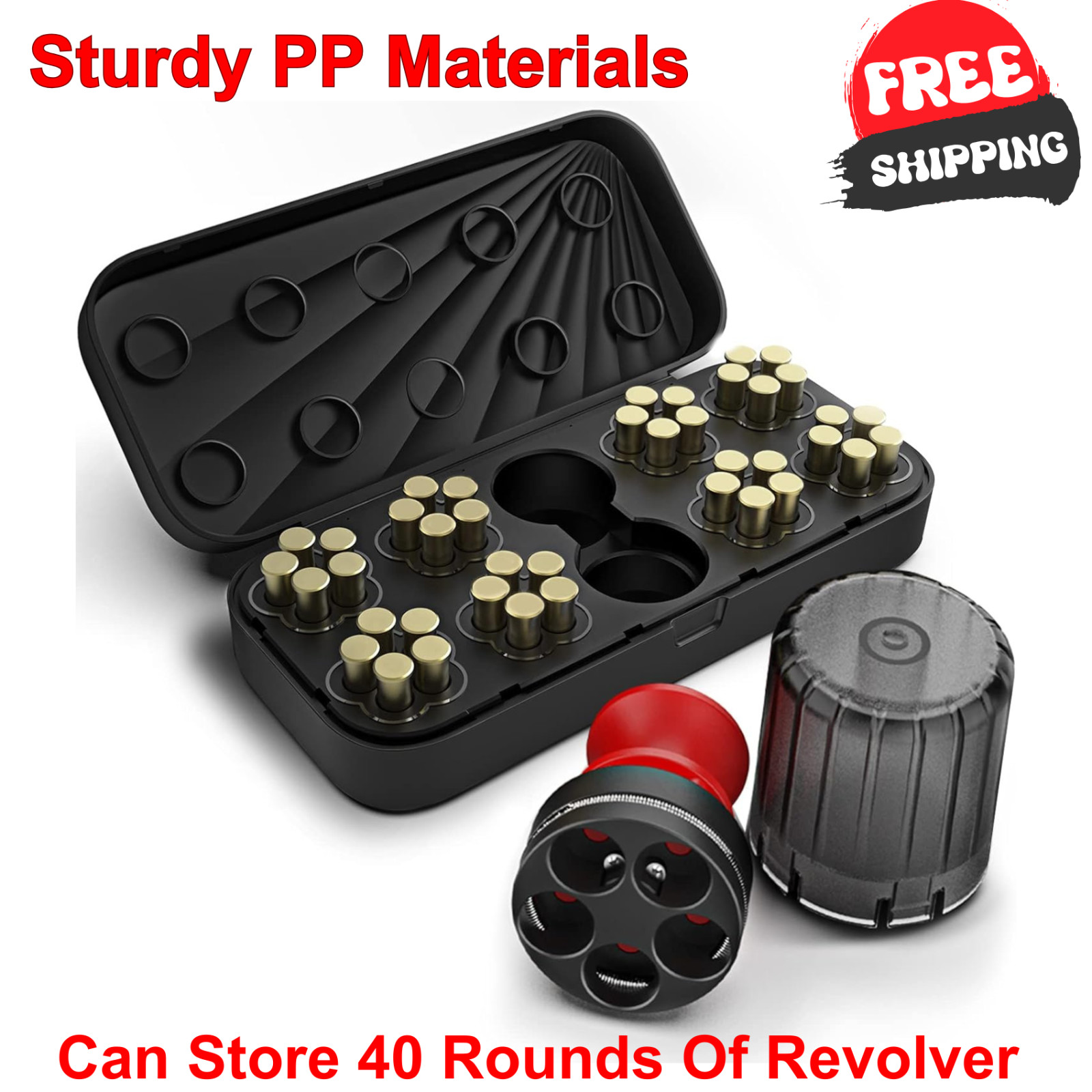 Ludex 5 Shot Revolver Speed Loader for .38 Special/.357 Magnum.Fits S&W,Rossi 68