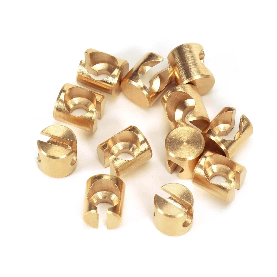 12 Pcs Throttle and Idle Cable Ferrules for Harley Davidson 1982-2017 Carbure...