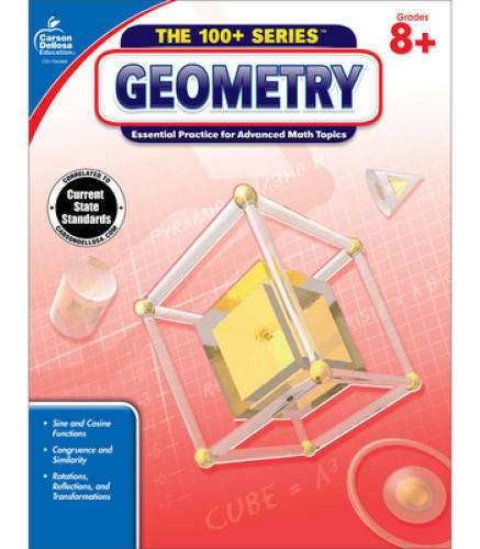 Geometry , Grades 8 - 10 (The 100+ SeriesTM) - Paperback - GOOD