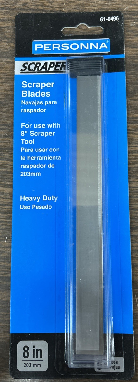 NEW Personna 8" Stripper Scraper Blades 61-0496   5 Blades