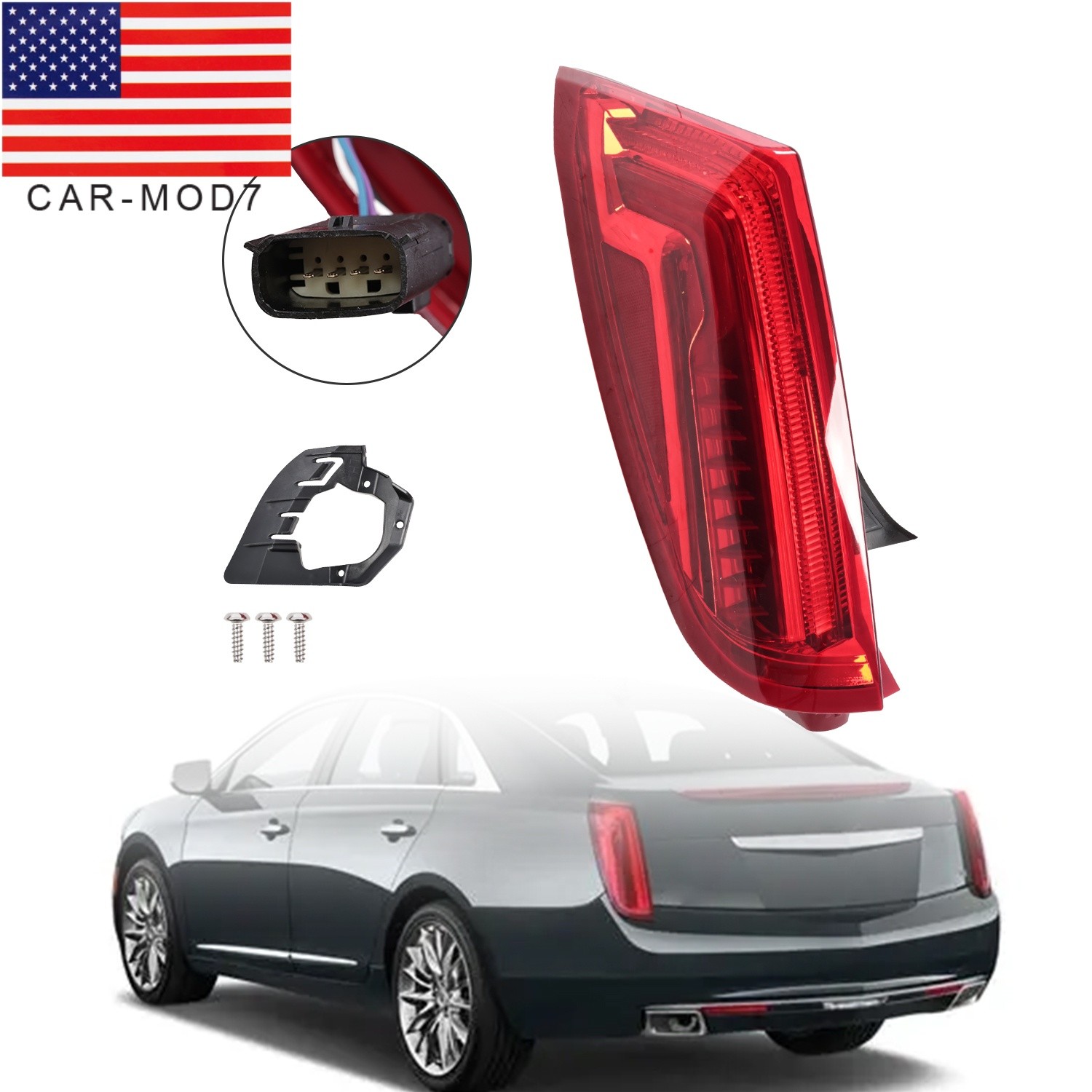 LED Tail Light Brake Lamp For 2013-2015 2016 2017 Cadillac XTS Left Driver Side