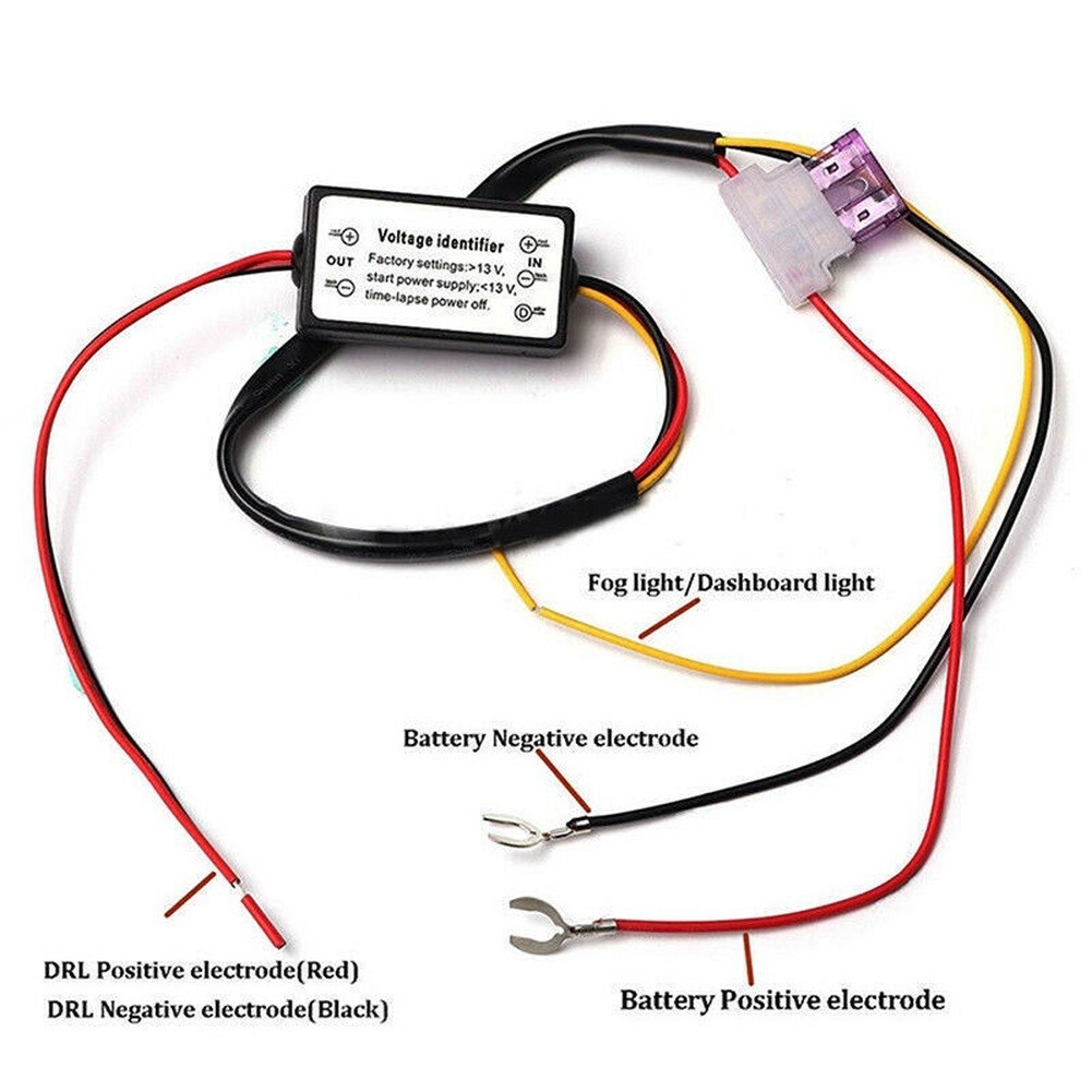 12-18V Daytime Running Light Controller with Dimming and Auto On Off Logic